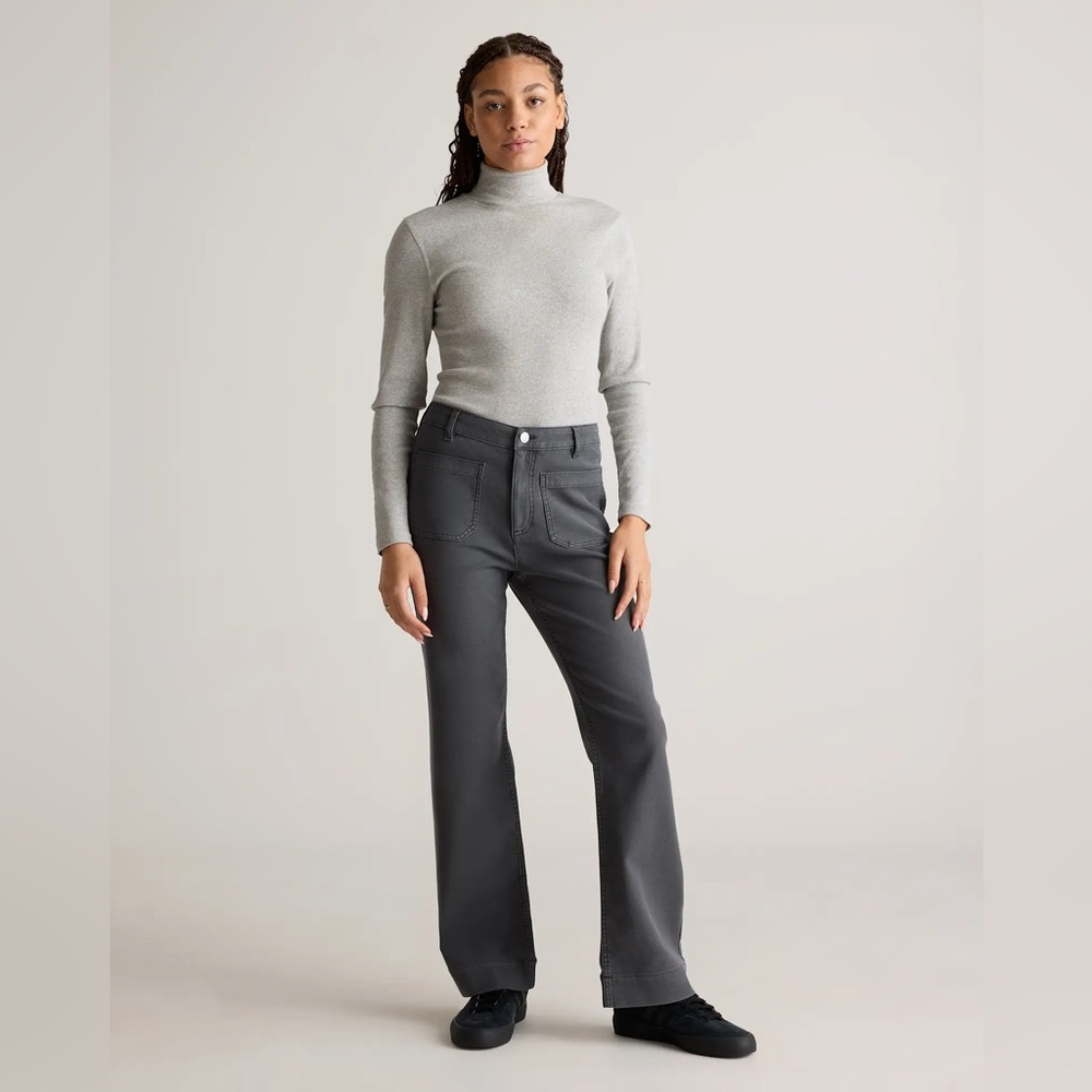 Quince - French Terry Wide Leg Pants